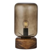 Rene Wood/Glass Table Lamp